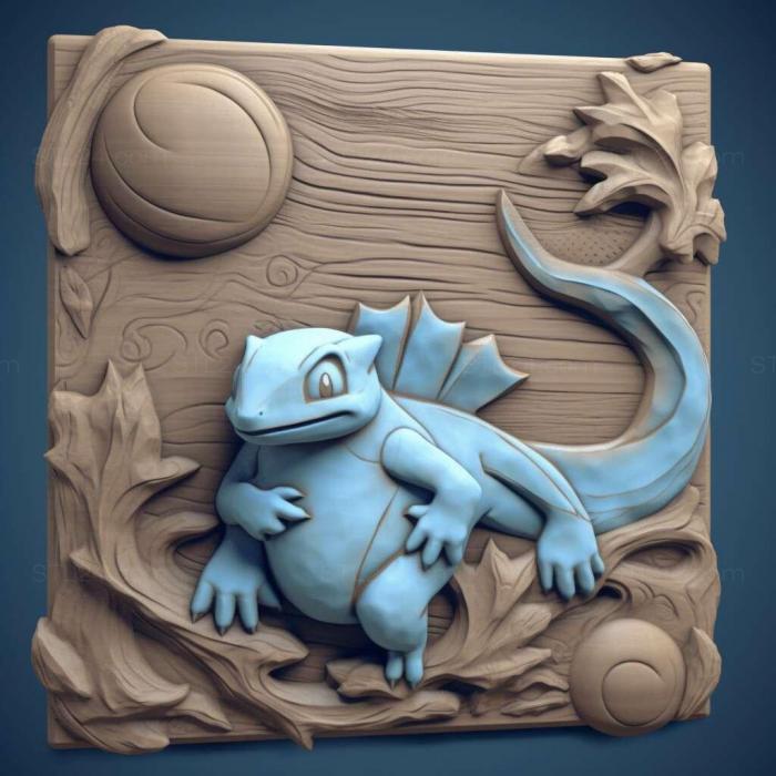 Games (Pokemon Blue 3, GAMES_31955) 3D models for cnc